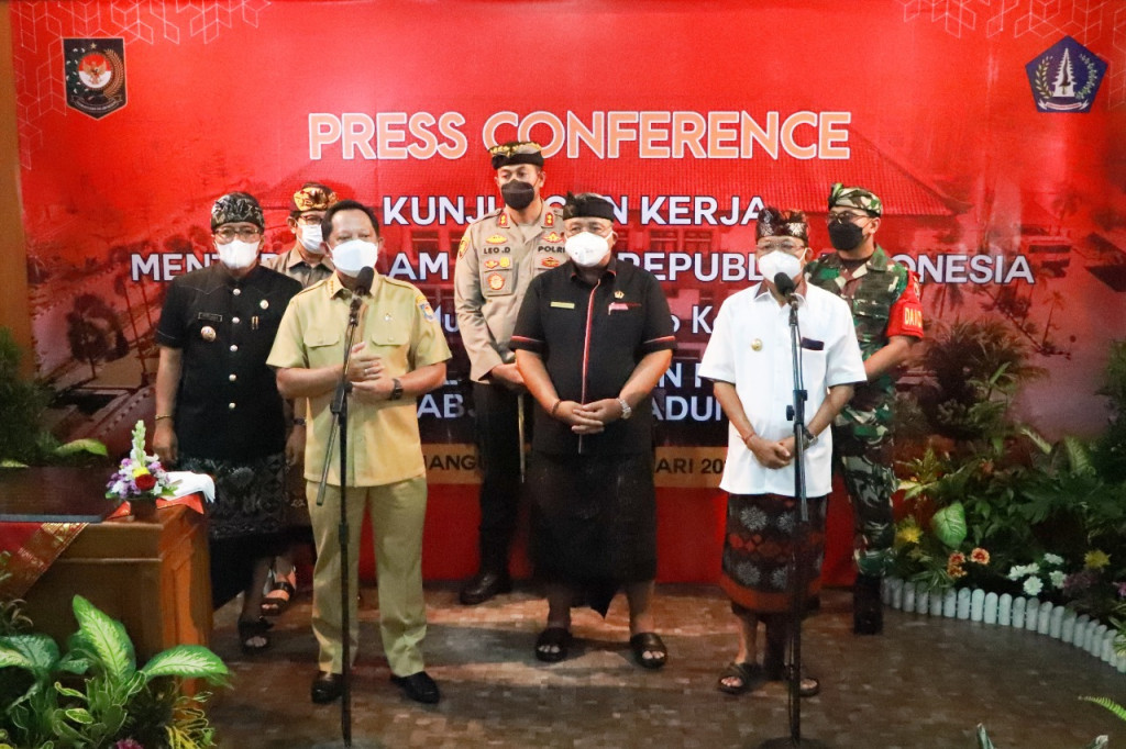 Mendagri Tito Karnavian Sebut MPP Badung Terbaik di Indonesia